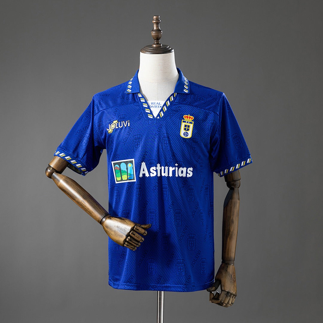 Maillot domicile rétro du Real Oviedo 1995-1996 Image principale du produit