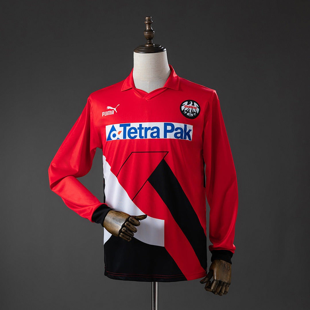 Maillot Rétro Domicile Manches Longues Eintracht Francfort 1993/1995 Image principale du produit