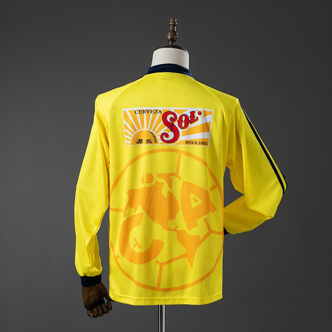 Maillot Rétro Club América Domicile Manches Longues 1997-1998 Image secondaire du produit