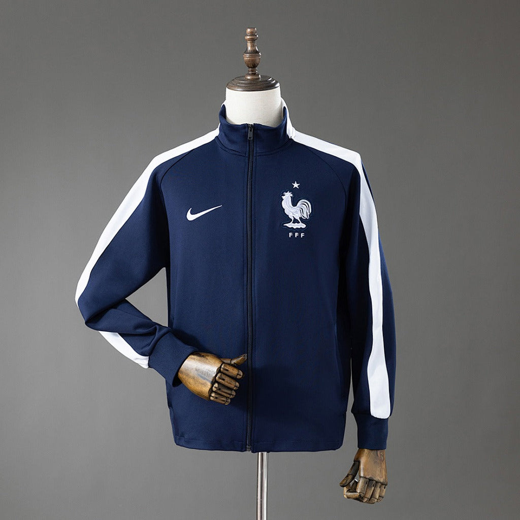 Veste domicile rétro France 2014