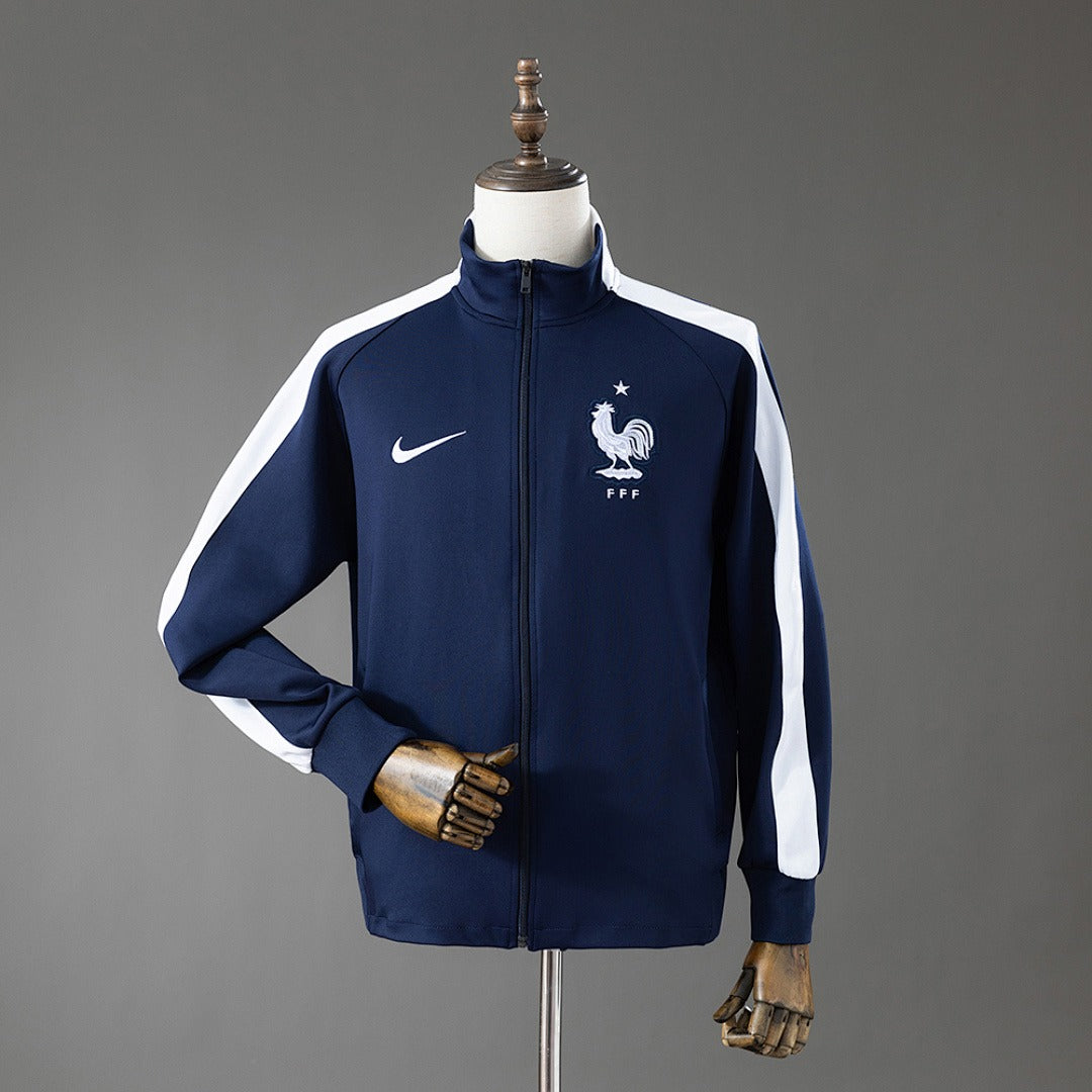 Veste domicile rétro France 2014