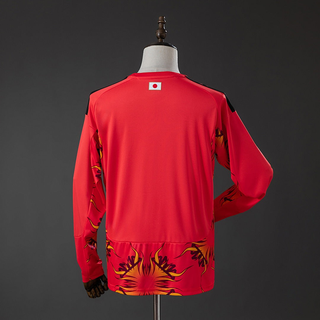 Japan 2026 GK - Red Long-Sleeved Fan Secondary image