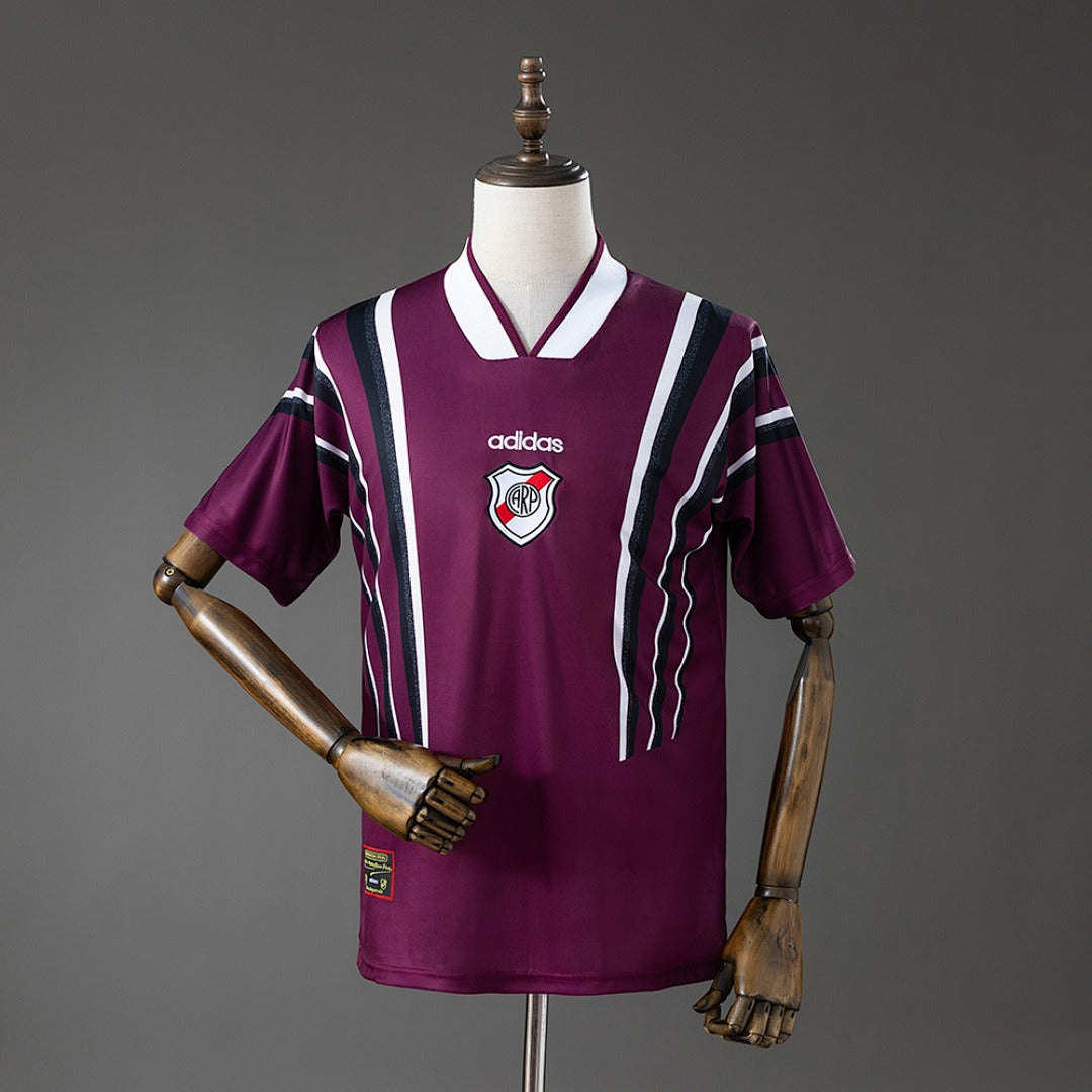 Maillot Rétro River Plate 1996-1998 Troisième Extérieur