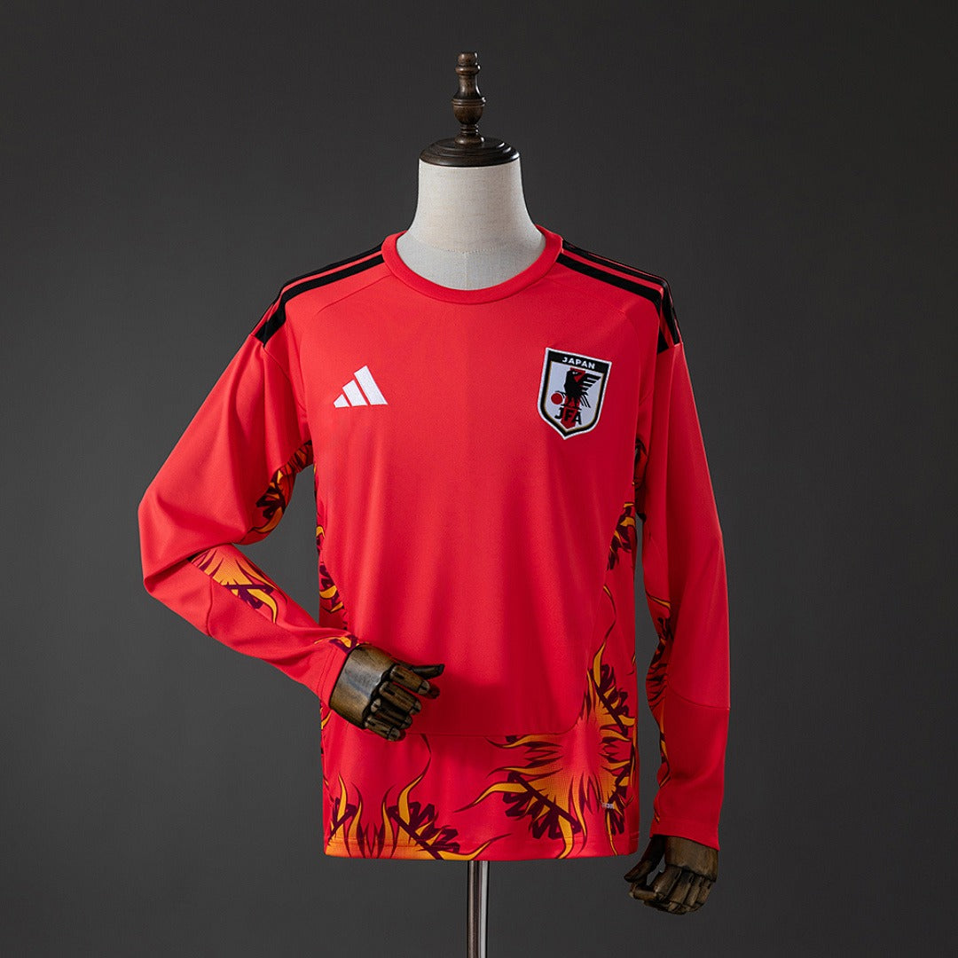 Japan 2026 GK - Red Long-Sleeved Fan Main image