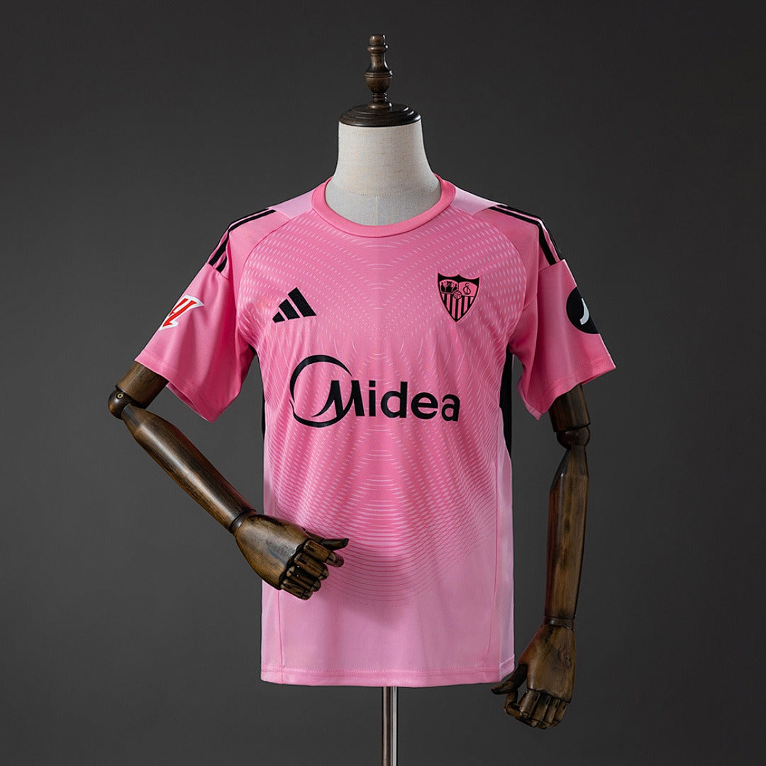 Maillot rose de gardien de but Sevilla 2025-2026 Image principale du produit