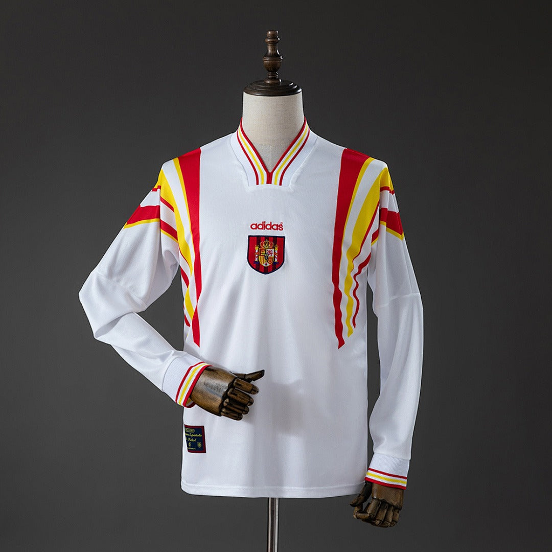 Espagne Rétro 1996 extérieur Manches Longues