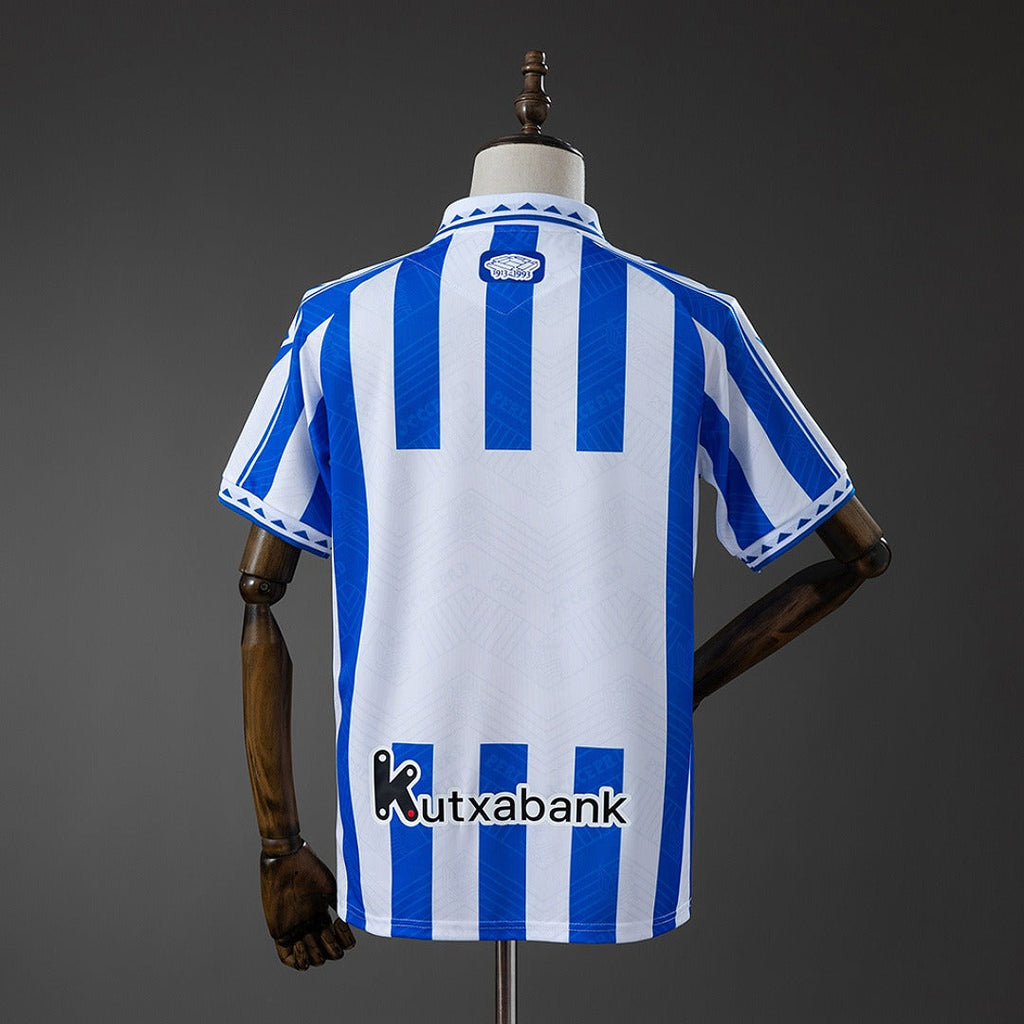 Real Sociedad 2025/2026 Style Rétro