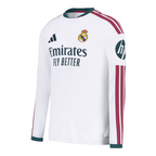 Maillot Rétro Real Madrid 2016-2017 Extérieur Manches Longues