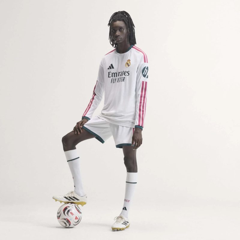 Maillot Rétro Real Madrid 2016-2017 Extérieur Manches Longues