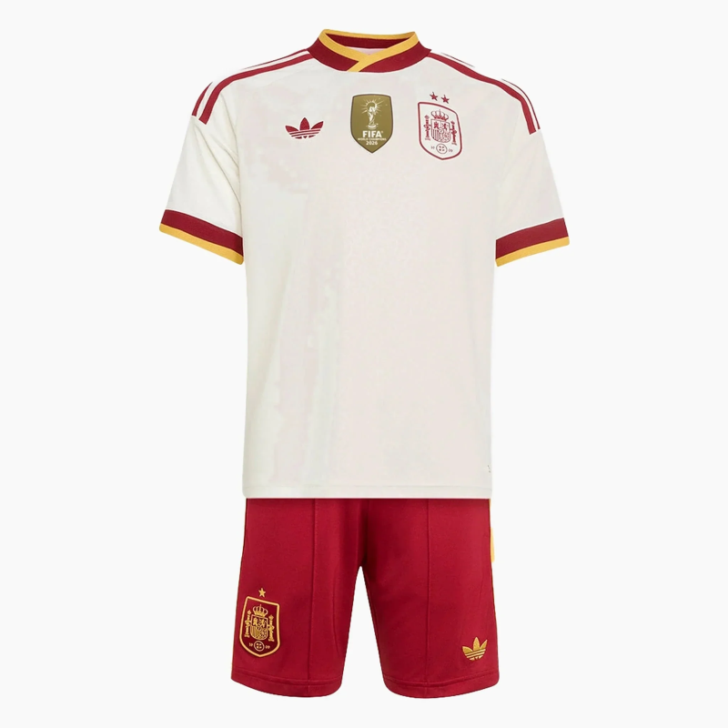 Kids  Spain 2026 Away Fan Two Stars