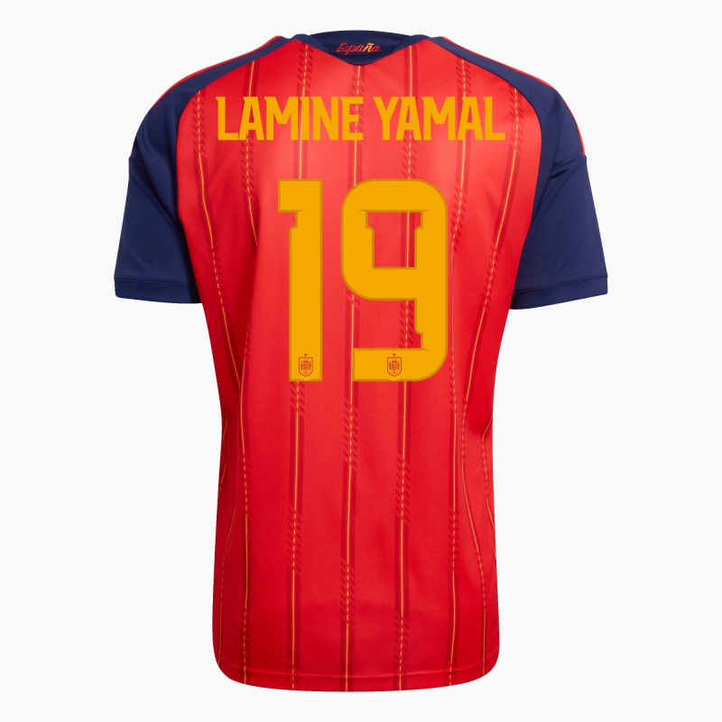Spain 2026 Home Fan Two Stars Lamine Yamal 19