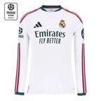 Maillot Rétro Real Madrid 2016-2017 Extérieur Manches Longues
