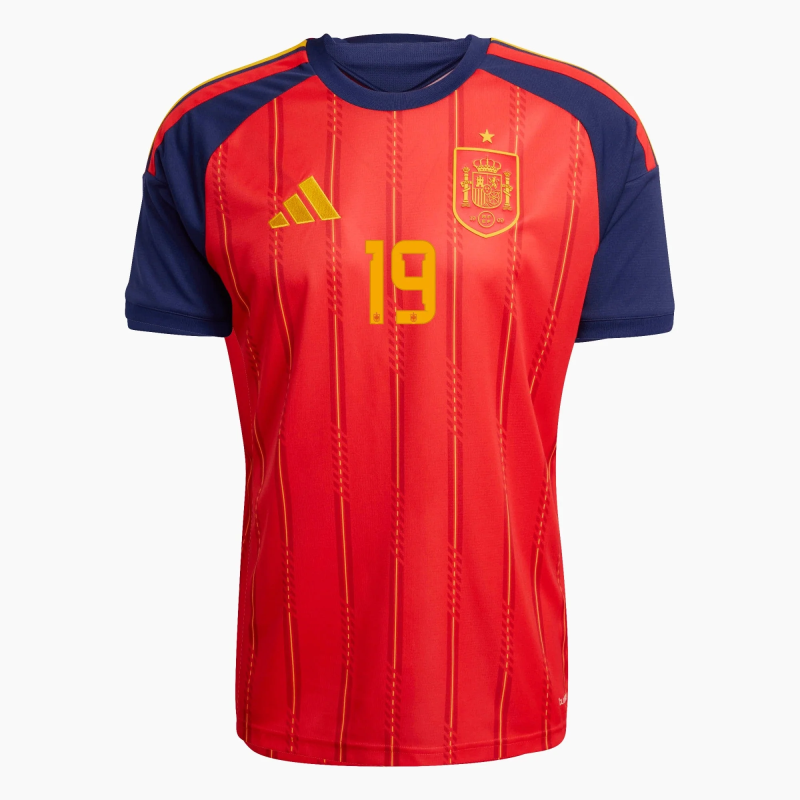 Spain 2026 Home Fan Two Stars Lamine Yamal 19