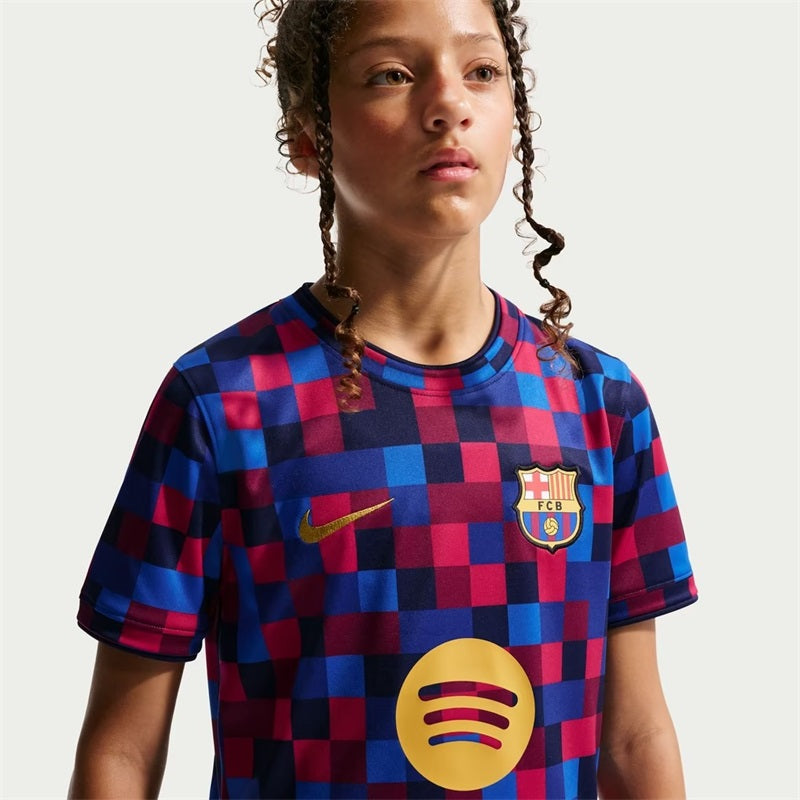 Kids Barcelona 2026/2027 Home Pre-Match Top
