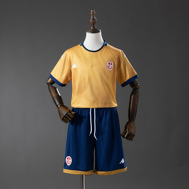 Enfants Tunisie 2026 Deuxième Maillot Extérieur Fan Image principale du produit