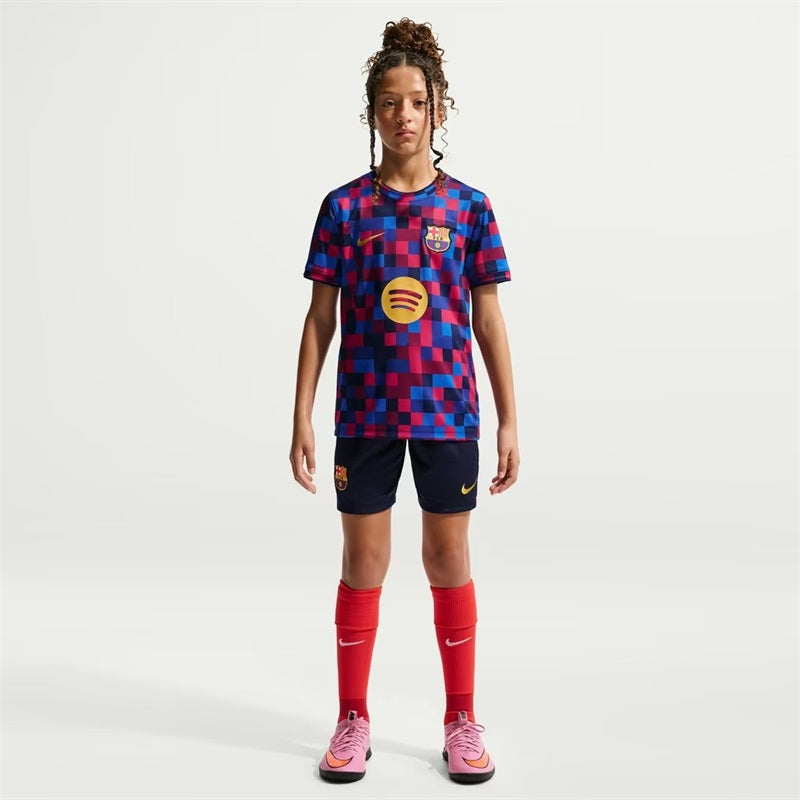 Kids Barcelona 2026/2027 Home Pre-Match Top