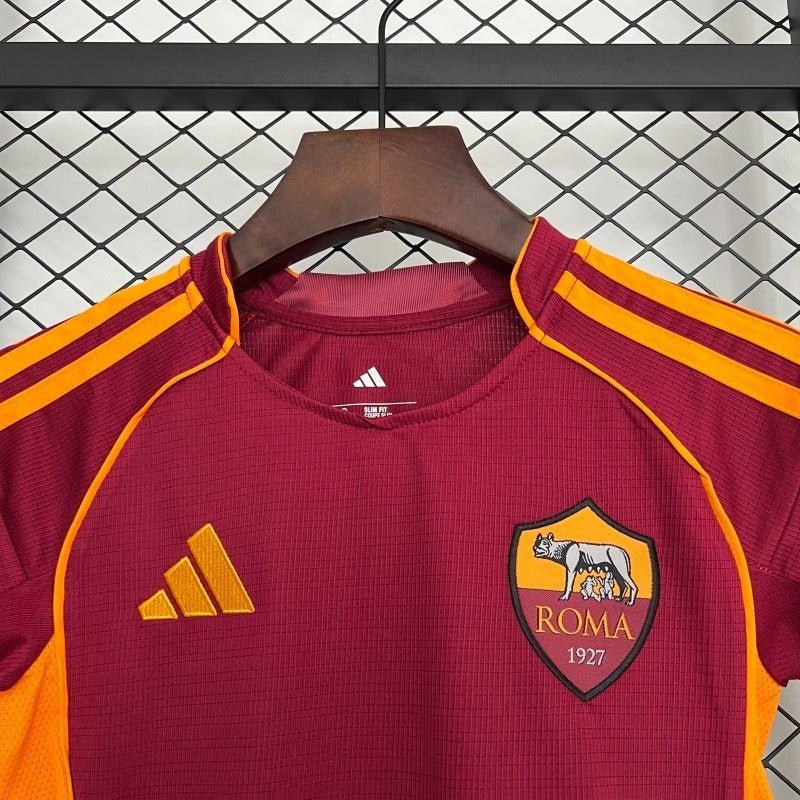 Kids AS Roma 2025 - 2026 home - WCFOOTBALLSUIT