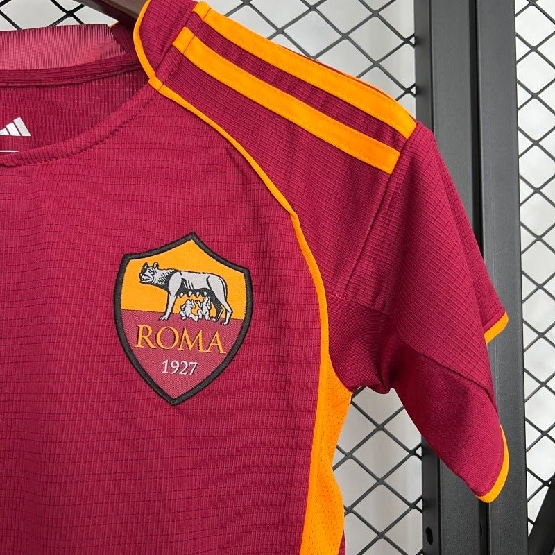 Kids AS Roma 2025 - 2026 home - WCFOOTBALLSUIT