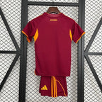 Kids AS Roma 2025 - 2026 home - WCFOOTBALLSUIT