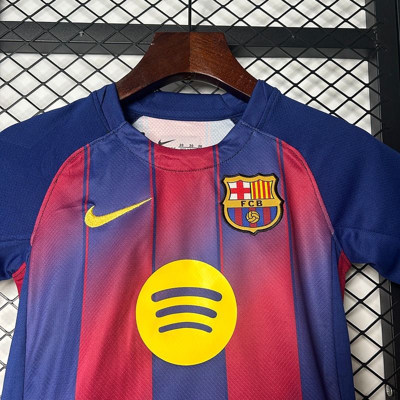 Kids Barcelona 2025 - 2026 home - WCFOOTBALLSUIT