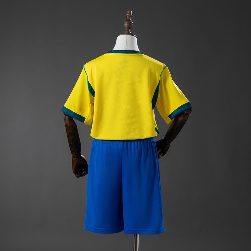 Kids Brazil national 2026 Home Fan - WCFOOTBALLSUIT
