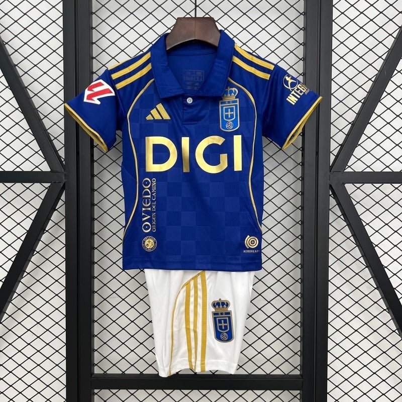 Kids Real Oviedo 2025 - 2026 home - WCFOOTBALLSUIT Image principale du produit
