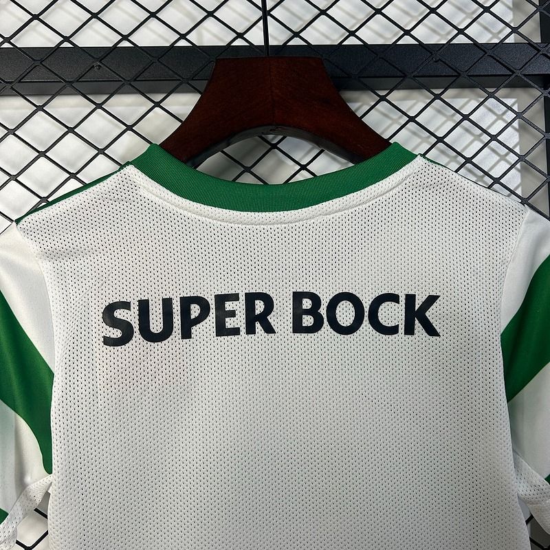 Kids Sporting Lisbon 2025 - 2026 home - WCFOOTBALLSUIT