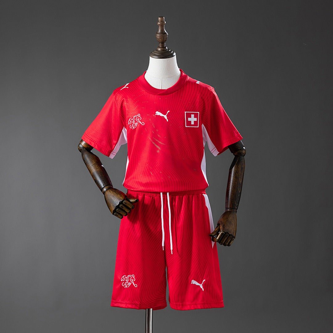 Kids Switzerland 2026 Home - WCFOOTBALLSUIT Image principale du produit