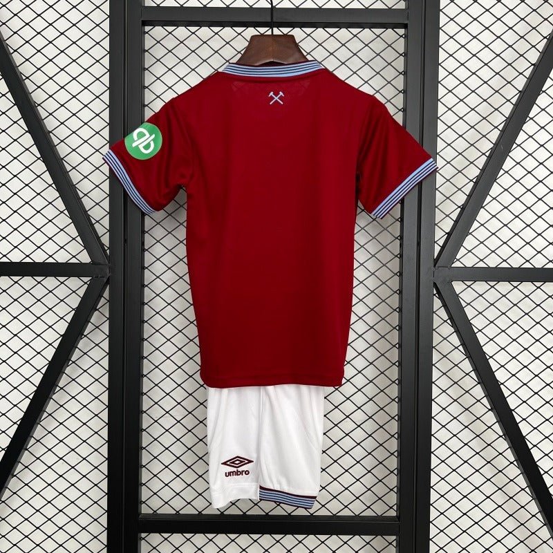 Kids West Ham United 2025 - 2026 home - WCFOOTBALLSUIT