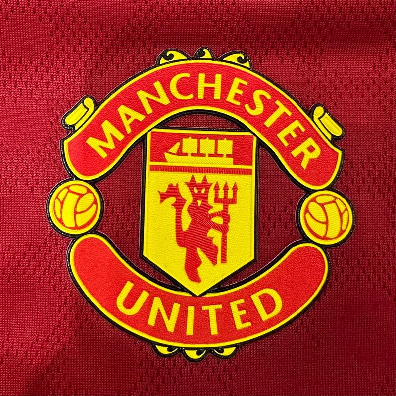 Manchester United 2025 - 2026 home long sleeve player - WCFOOTBALLSUIT