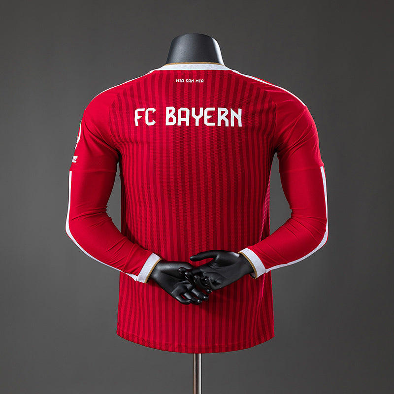 Bayern Munich Domicile Joueur Manches Longues 2026/2027 Image secondaire du produit