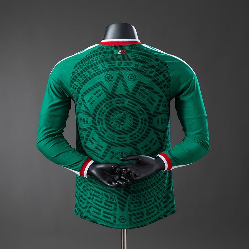 Mexico 2026 home player Long Sleeve Secondary image