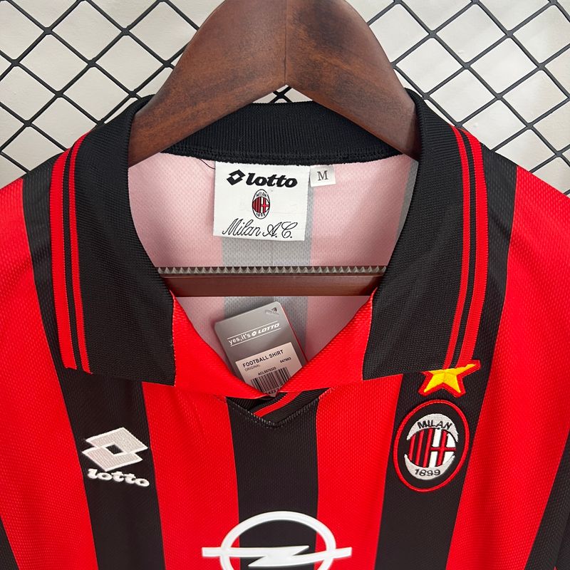 Retro AC Milan 1997 - 1998 home - WCFOOTBALLSUIT