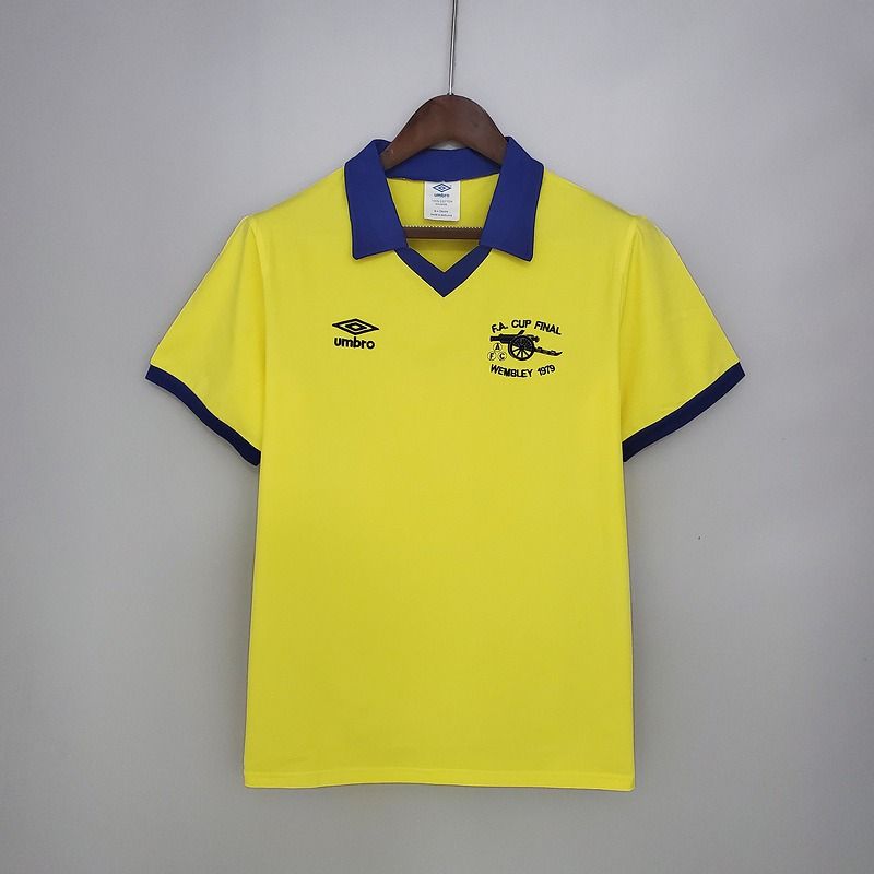 Retro Arsenal FC 1971 - 1979 away game - WCFOOTBALLSUIT Image principale du produit