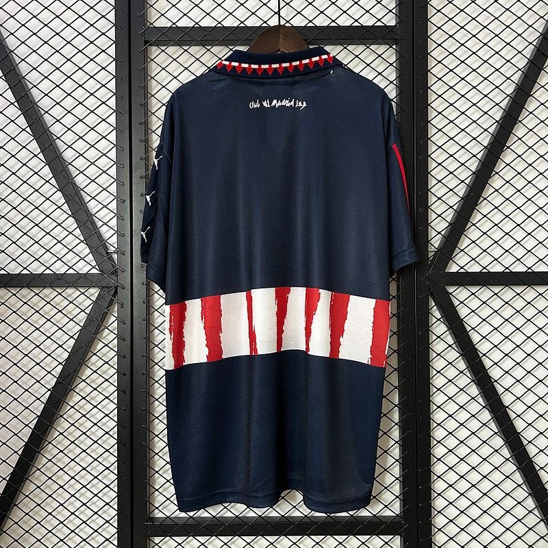 Retro Atletico Madrid 1997 - 1998 away game - WCFOOTBALLSUIT