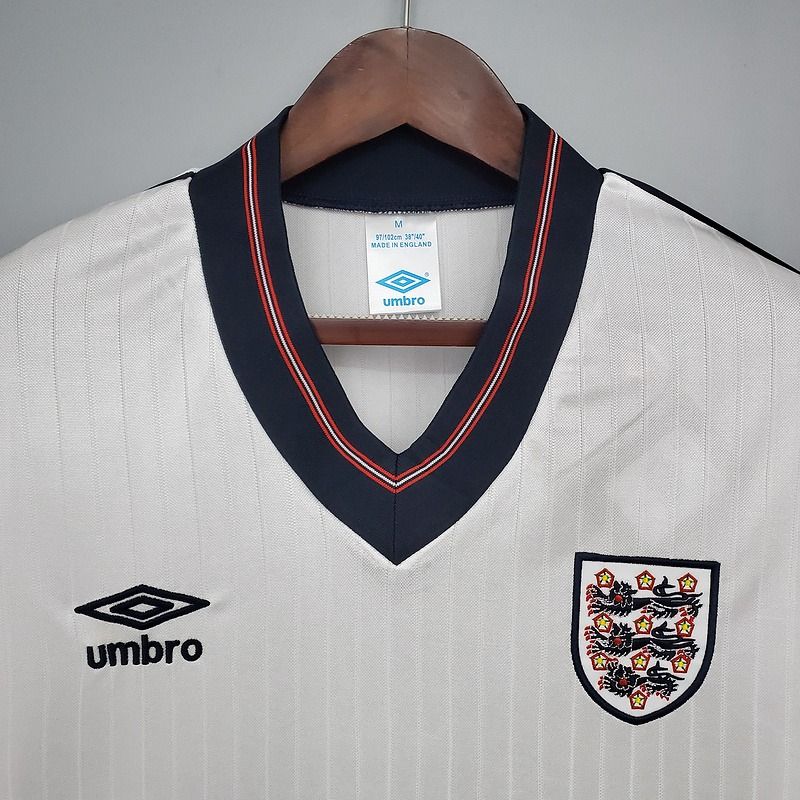 Retro England national 1984 - 1987 home game - WCFOOTBALLSUIT