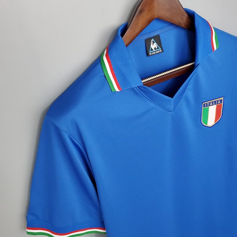 Retro Italy national 1982 home game - WCFOOTBALLSUIT