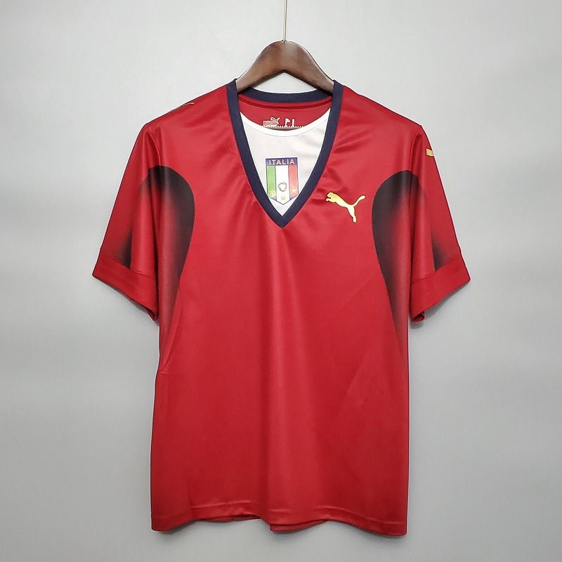 Retro Italy national 2006 red shirt - WCFOOTBALLSUIT Main image