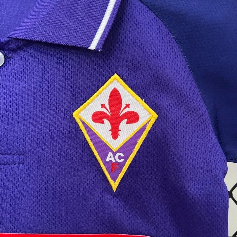 Retro Kids ACF Fiorentina 1998 home - WCFOOTBALLSUIT