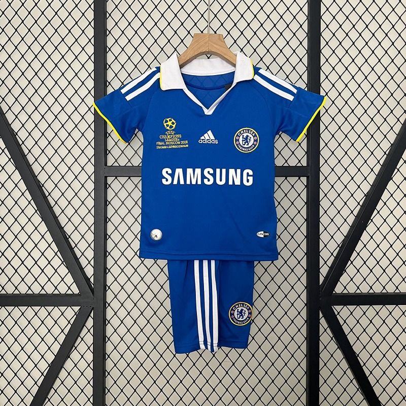 Retro Kids Chelsea FC 2008 - 2009 home ucl edition - WCFOOTBALLSUIT Image principale du produit
