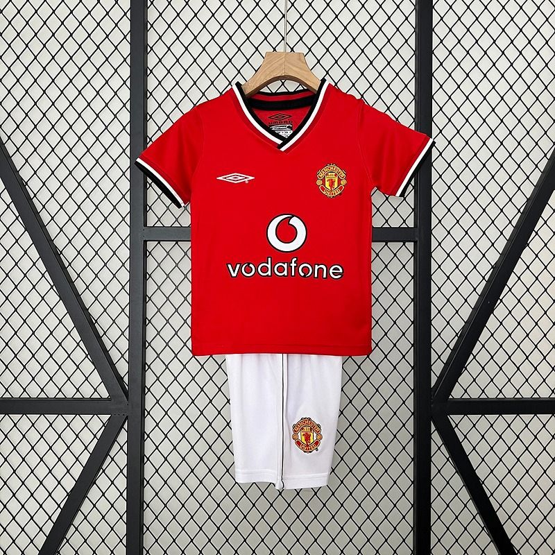 Retro Kids Manchester United 2000 - 2001 home - WCFOOTBALLSUIT