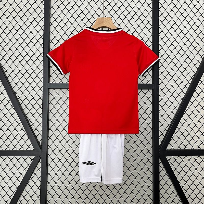 Maillot domicile rétro Manchester United 2000-2001 pour enfant Image secondaire du produit