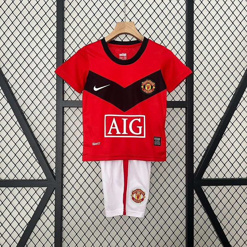 Retro Kids Manchester United 2009 - 2010 home - WCFOOTBALLSUIT Image principale du produit