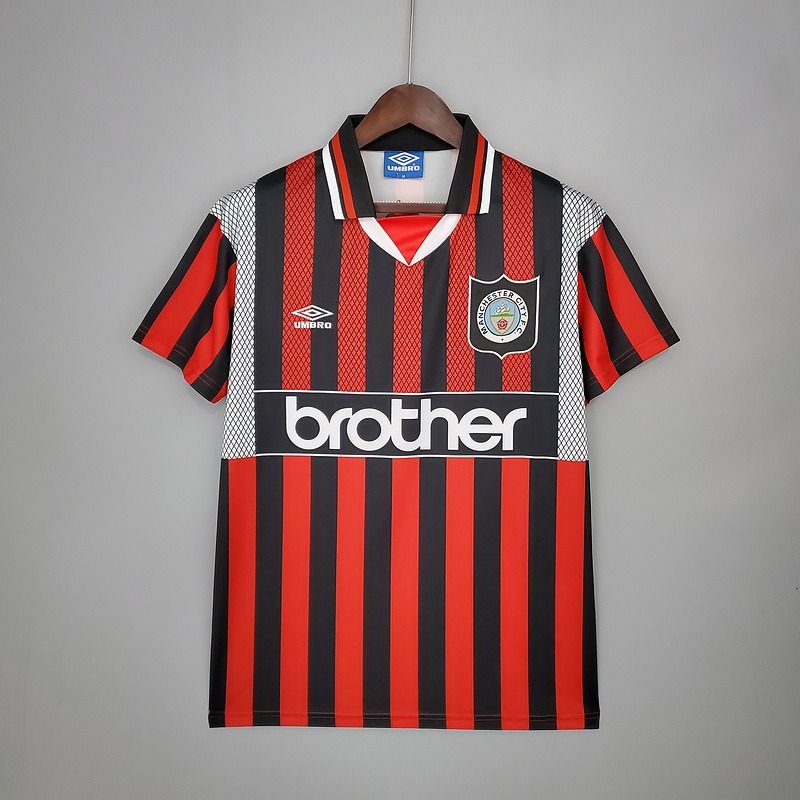 Retro Manchester City 1994 - 1996 away - WCFOOTBALLSUIT Main image