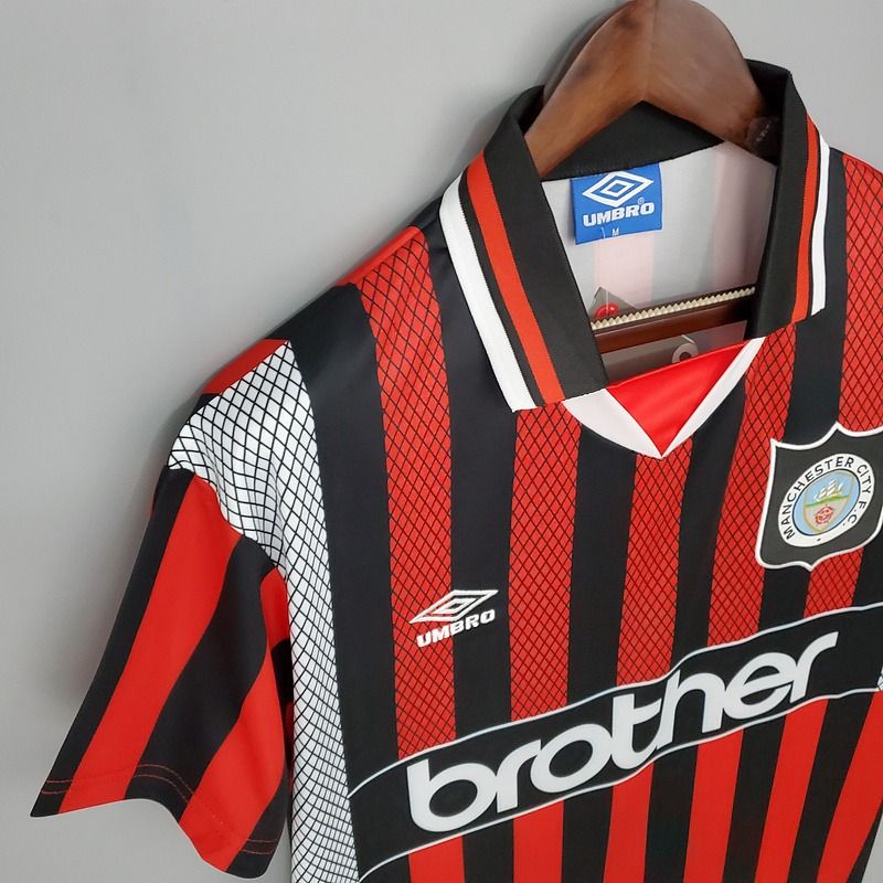 Retro Manchester City 1994 - 1996 away - WCFOOTBALLSUIT