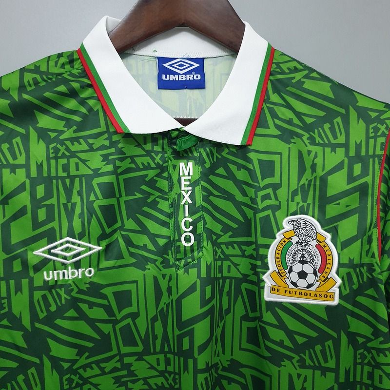 Retro Mexico national 1994 home - WCFOOTBALLSUIT