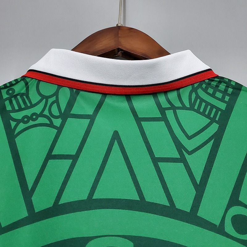 Retro Mexico national 1998 home - WCFOOTBALLSUIT