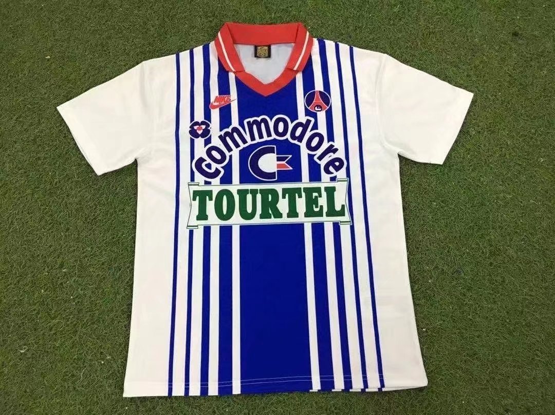 Retro PSG Paris Saint - Germain 1992 - 1993 away - WCFOOTBALLSUIT Image principale du produit