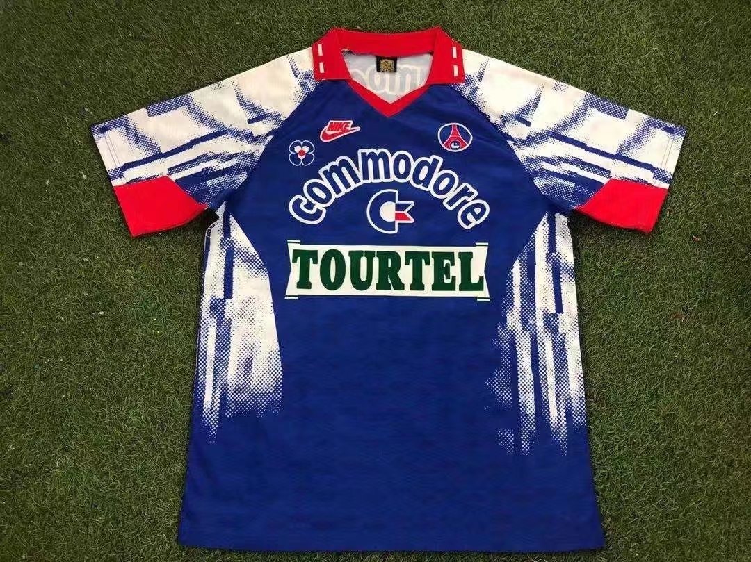 Retro PSG Paris Saint - Germain 1992 - 1993 home - WCFOOTBALLSUIT Image principale du produit