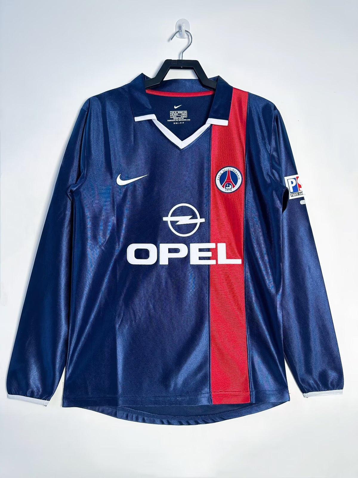 Retro PSG Paris Saint - Germain 2001 - 2002 home Long Sleeves - WCFOOTBALLSUIT Image principale du produit